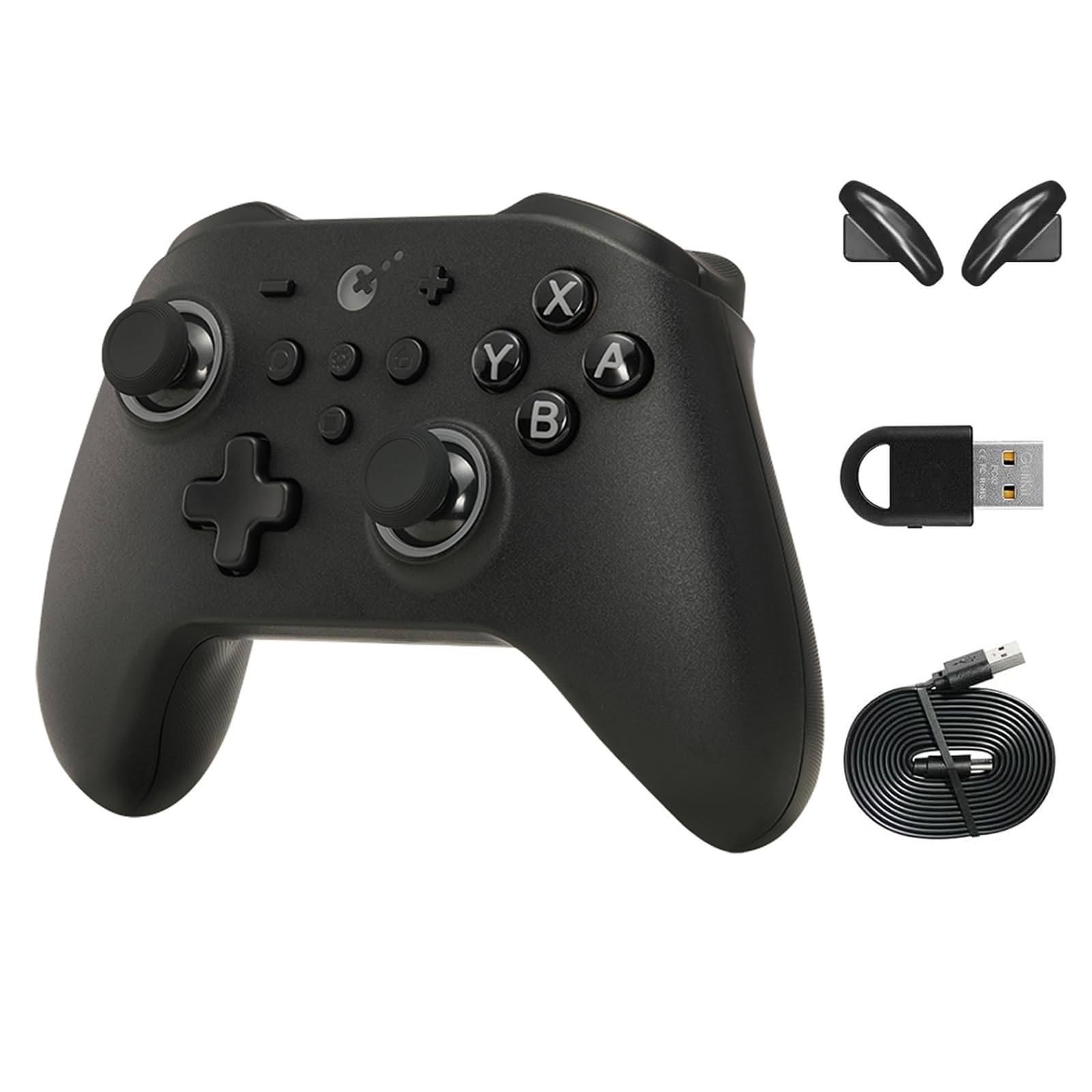 GuliKit KK3 PRO Game Controller Hall Effect Joysticks Analog Triggers Wireless Pro 1000HZ Polling Rate Maglev/HD/Rotory Vibration Compatible with Switch 2/Switch/PC/Android/iOS/Steam Deck (Retro)