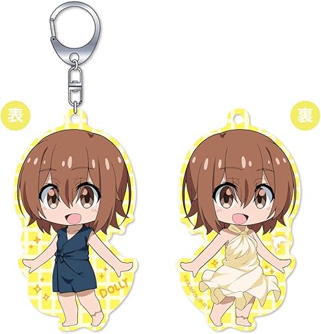 Amazon とある科学の超電磁砲t オモテウラァクリル Wドリー アニメ 萌えグッズ 通販