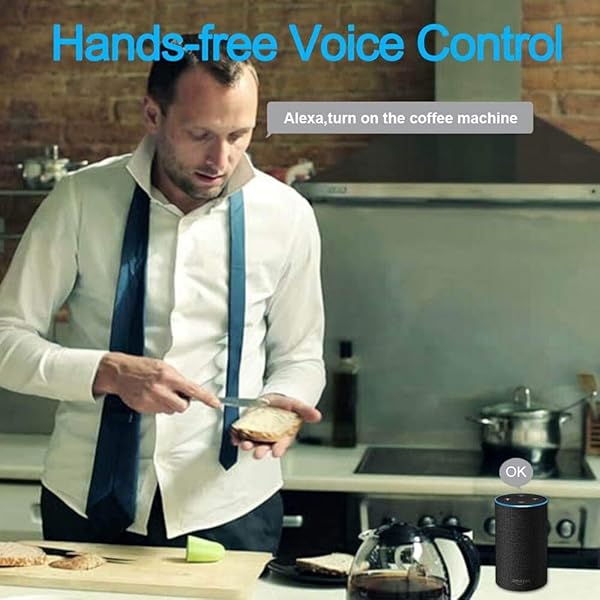 16A Smart Steckdose funktioniert mit HomeKit 24 GHz WIFI Inteilligent Stecker kompatibel mit Siri Alexa Assistant SmartThings Energieberwachung Timer kein Hub erforderlich 1packMit LED Licht