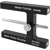 YGDMD Brake Booster Adjustment Tool,Magnetic Brakes Booster with Master Cylinder to Adjust Braking Distance,Aluminum Push Rod Brake Adjustment Tool for Brakes System Maintenance