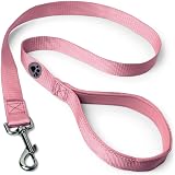 igadgitz home Padded Handle Dog Lead Leash Pink 100cm 1m 3ft 4in