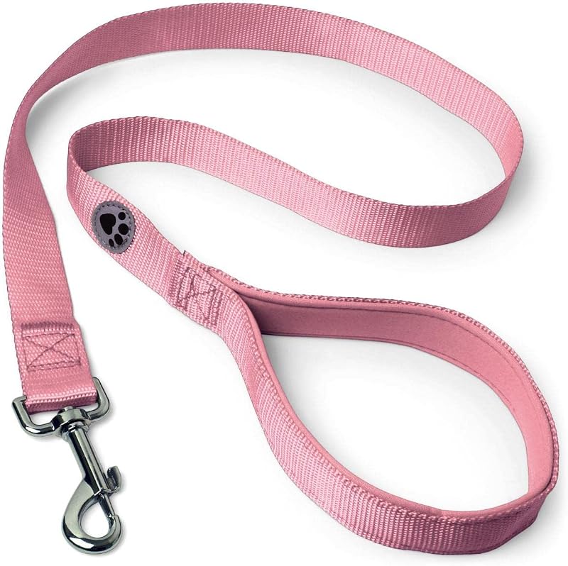 igadgitz home Padded Handle Dog Lead Leash Pink 100cm 1m 3ft 4in