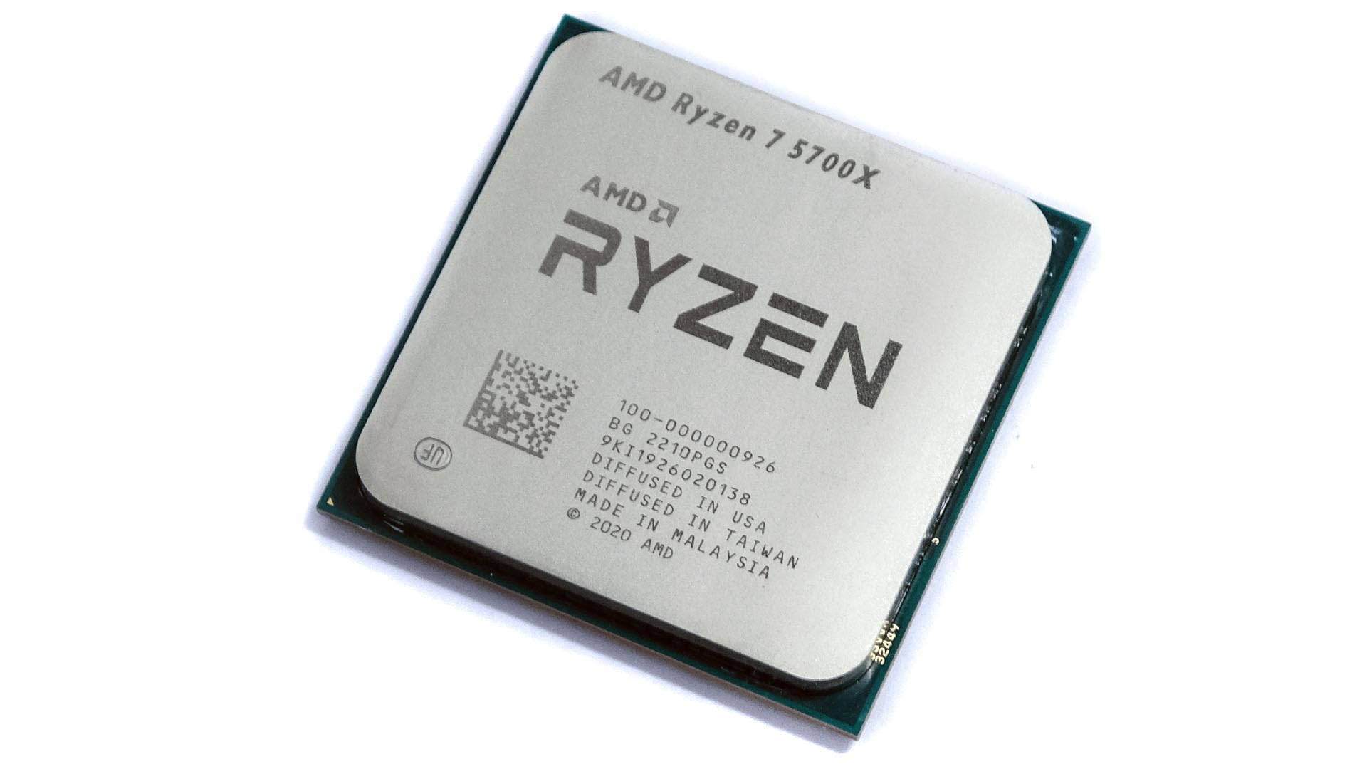 AMD Ryzen 7 5700X 8-Core Desktop Processor: 16
