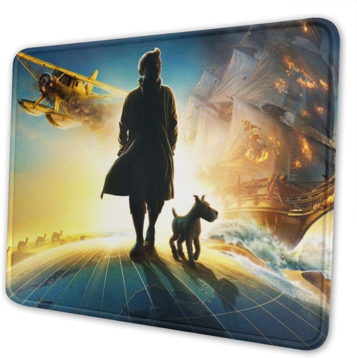 The Adventures of Tintins Mouse Pad