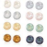 Ross-Simons 8-8.5mm Multicolored Cultured Pearl Jewelry Set: 8 Pairs Of Stud Earrings in Sterling Silver