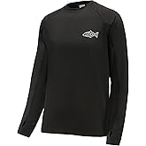Men's UPF 50+ Sun Protection Shirt Long Sleeve Quick Dry Fishing Shirt Rash Guard Swimming Hiking Running-1003