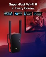 Cudy AX3000 WiFi 6 Extender Repeater Dual Band 3000 SqFt 70 Devices MU-MIMO view 8