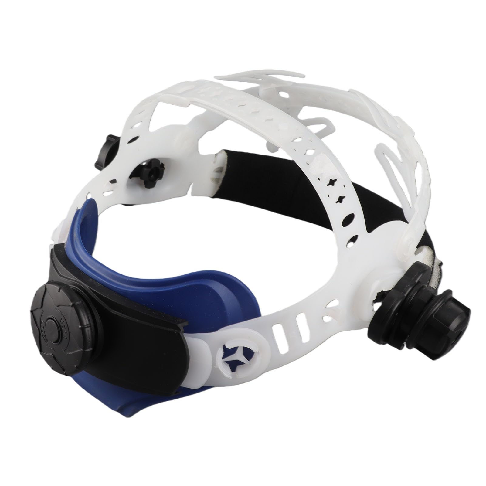 Auto Darkening Welding Helmet with Adjustable Sweat-Absorbing Headband Replacement for Solar-Powered Welder Mask Accessories (White)