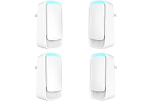 KLVEU Plug In Air Ionizers（4Pack）, Air Purifiers for Home Plug In Quiet Operation Air Ionizers for Home, Bedroom, Office, Bathroom
