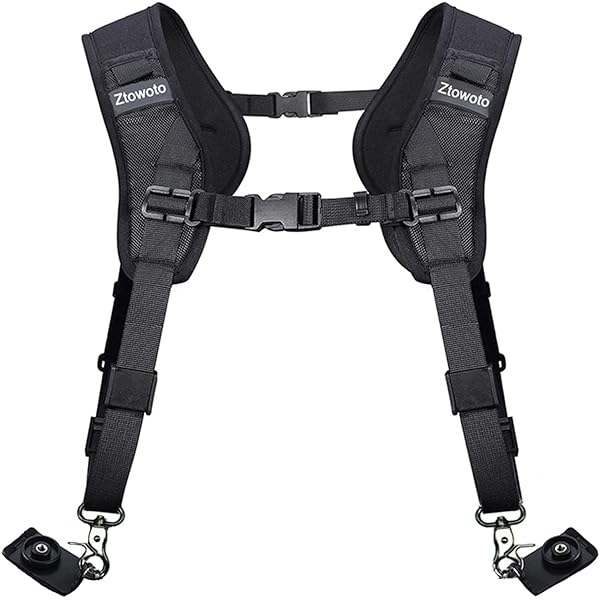 Amazon.com : ztowoto Double Shoulder Camera Strap Harness Quick Amazon.com : ztowoto Double Shoulder Camera Strap Harness Quick