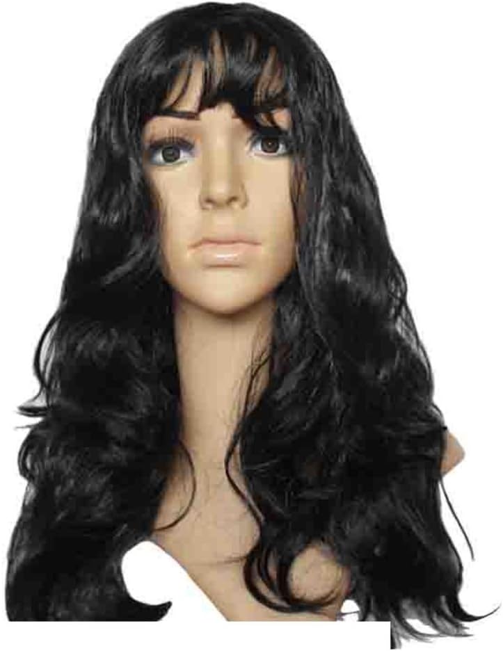 DZDWJ Halloween Masquerade Wig/Bar Entertainment Supplies/Scroll Wig/Wavy Hair-G