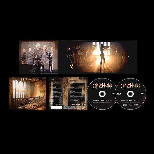 デフレパード　直筆サイン入りCD　ドラスティック・シンフォニーズ Amazon.com: Drastic Symphonies: CDs & Vinyl