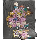 Rugrats Blanket, 50"x60" Rugrats Chair Silky Touch Super Soft Throw Blanket