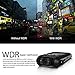Ausdom AD118 Car DVR Dash Cam Digital Video Recorder with 2-Inch FHD 1080p Resolution, WDR, 6-Glass lenses, Motion Detection and Loop-Cycle Recording