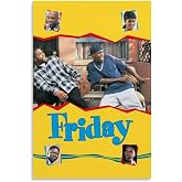 JGNHJC Friday Movie Poster Canvas Art Poster Bedroom Decor Posters 24x36inch(60x90cm), Unframe-style-3