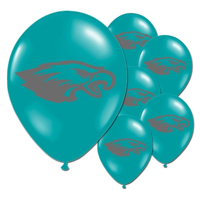 10 Eagles American Football Sports Party Printed Latex Balloons Amazon