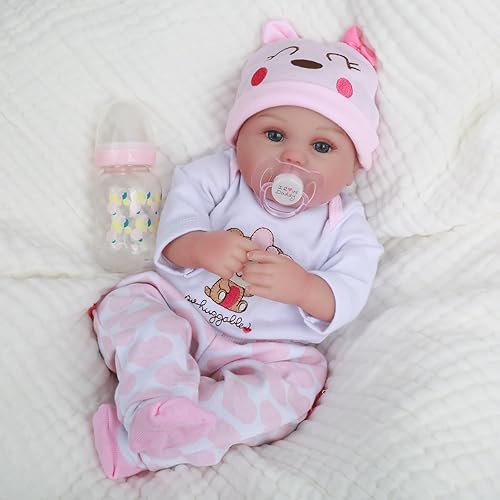 CHAREX Reborn Baby Dolls Girl 16 Inches Realistic Soft Vinyl