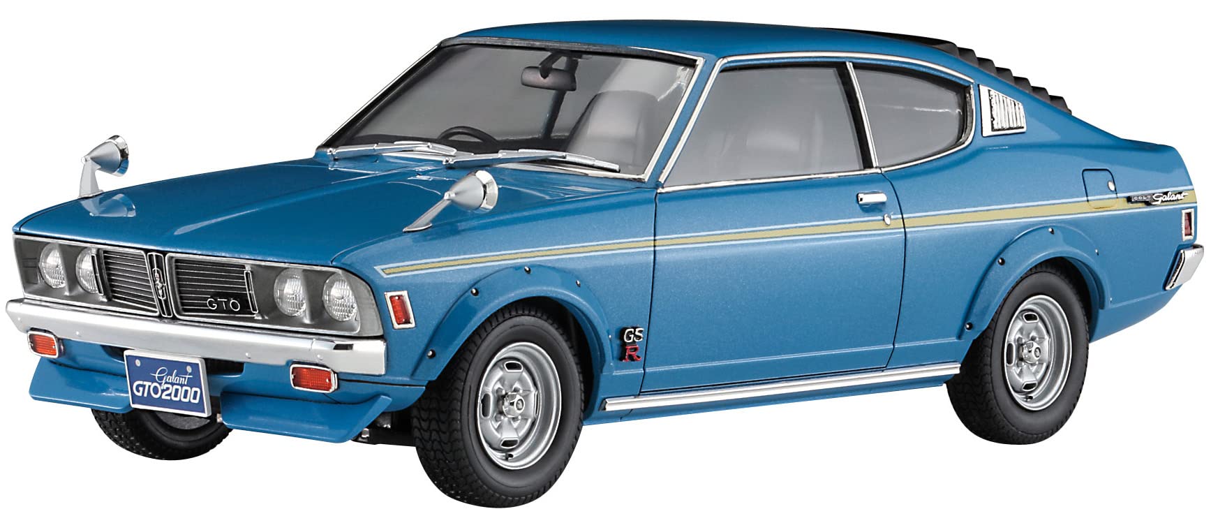 ハセガワ Hasegawa 20613 1/24 Mitsubishi Ganlant GTO 2000GSR Model Kit, Multi-Colour, Large