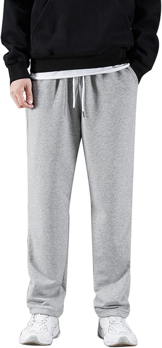 Amazon スウェットパンツ メンズ ズボン ワイドパンツ 紐付き ボトム ルームパンツ ゆったり コーディネート 軽量 大きいサイズ かっこいい ユニセックス 動きやすい ロングパンツ ジョギング 通気 トレンド感 ダンス ロングパンツ 通販