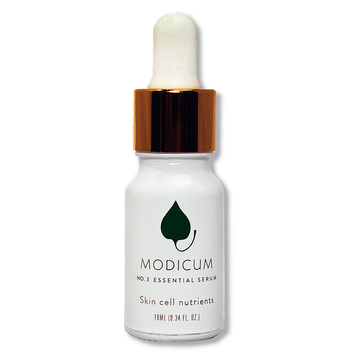 Modicum Skincare Essential Serum/Nourishing Essential Serum / 100% natural, plant-based, organic facial moisturizer for all skin types/push pump bottle / 10 ml