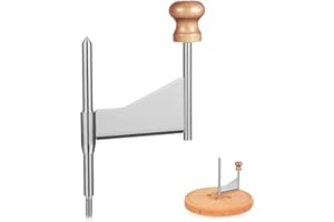 POPETPOP Stainless Steel Cheese Slicer: Cheese Curler Wheel to Create Beautiful Rose-Shaped Cuts for Restaurants, Cafes, Dess