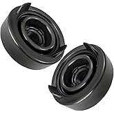 BWBWND 2PCS Car Headlight Dust Caps, 80mm Rubber Sealing Protective Cover for H4 Light Bulb, Universal Dustproof Lamp Protection Headlight Extension Covers for Most Cars Trucks SUVs