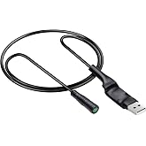 E-Mangue Ebike Programming Cable for BAFANG BBS01B BBS02B BBSHD Mid Motor | UART Version, 5 PIN Female, 40" Cable Length, Waterproof plug, Electric Bike USB Programming Cable