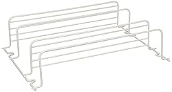 GRAYLINE 40504, Two Shelf Spice Rack, White