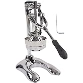 Professional Citrus Juicer, Hand Press Lemon Squeezer, Stainless Steel Heavy Duty Manual Orange Juicer with Stable U Shaped B