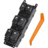 SCHUSSPART Front Left Driver Side Master Power Window Control Switch Button with Door Lock Switch Compatible with Hyundai Sonata 2006-2008 L4 V6 2.4L 3.3L Replaces# 935703K010 935703K010QS 1S9314