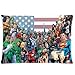 HipsterOne DC Comics Pillowcase (Standard 20x30 inch)-Custom Zip Pillow Case Cover