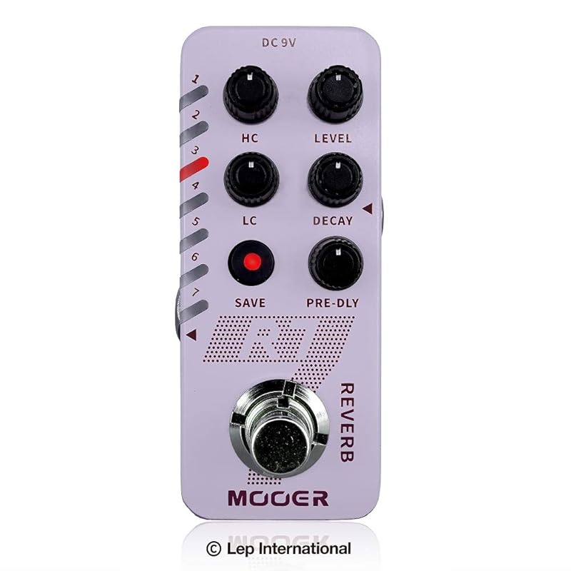 Mooer R7 - 7種類のリバーブを搭載したミニサイズのエフェクター