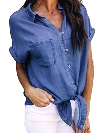 blue jean shirt tied from front women ile ilgili gÃ¶rsel sonucu