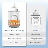 BSTGEKELY Baby Bottle Warmer Smart Temperature Control Auto Shut-Off view 6
