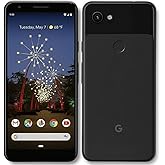 Google Pixel 3a with 64GB Memory Cell Phone GSM Unlocked (No Bootloader) - Just Black (Renewed)