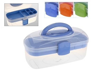 CAJA PLASTICO CON ASA 29X14X15CM: Amazon.es: Industria, empresas y ciencia