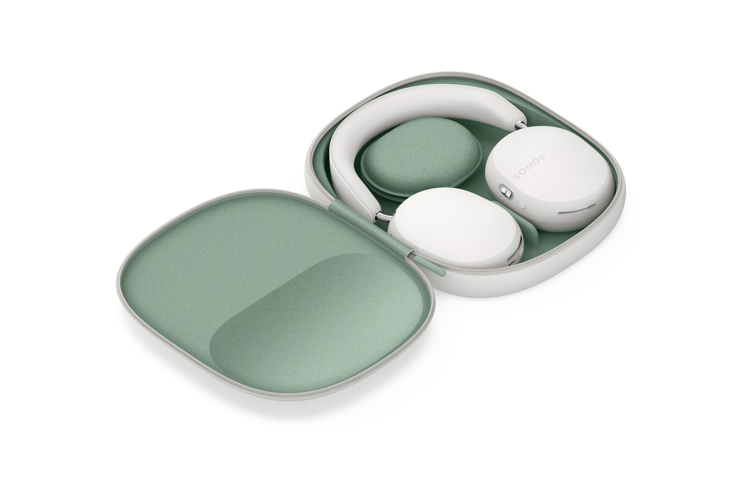 Sonos Ace - Kabelloser Bluetooth-Kopfhörer mit Geräuschunterdrückung - Bis zu 30 Stunden Akkulaufzeit - Spatial 3D Audio - Dynamic Head Tracking - Weiß 4