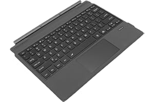 VBESTLIFE Detachable Keyboard for Latitude 7320/K19M/5285/5290/7200/7210 Laptops, Bluetooth Travel Keyboard with Backlit Touc