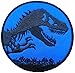 JURASSIC PARK Logo Patch Jurassic World Fallen Kingdom Dinosaur Theme Series New 2018 Movies Embroidered Sew / Iron on Badge DIY Appliques