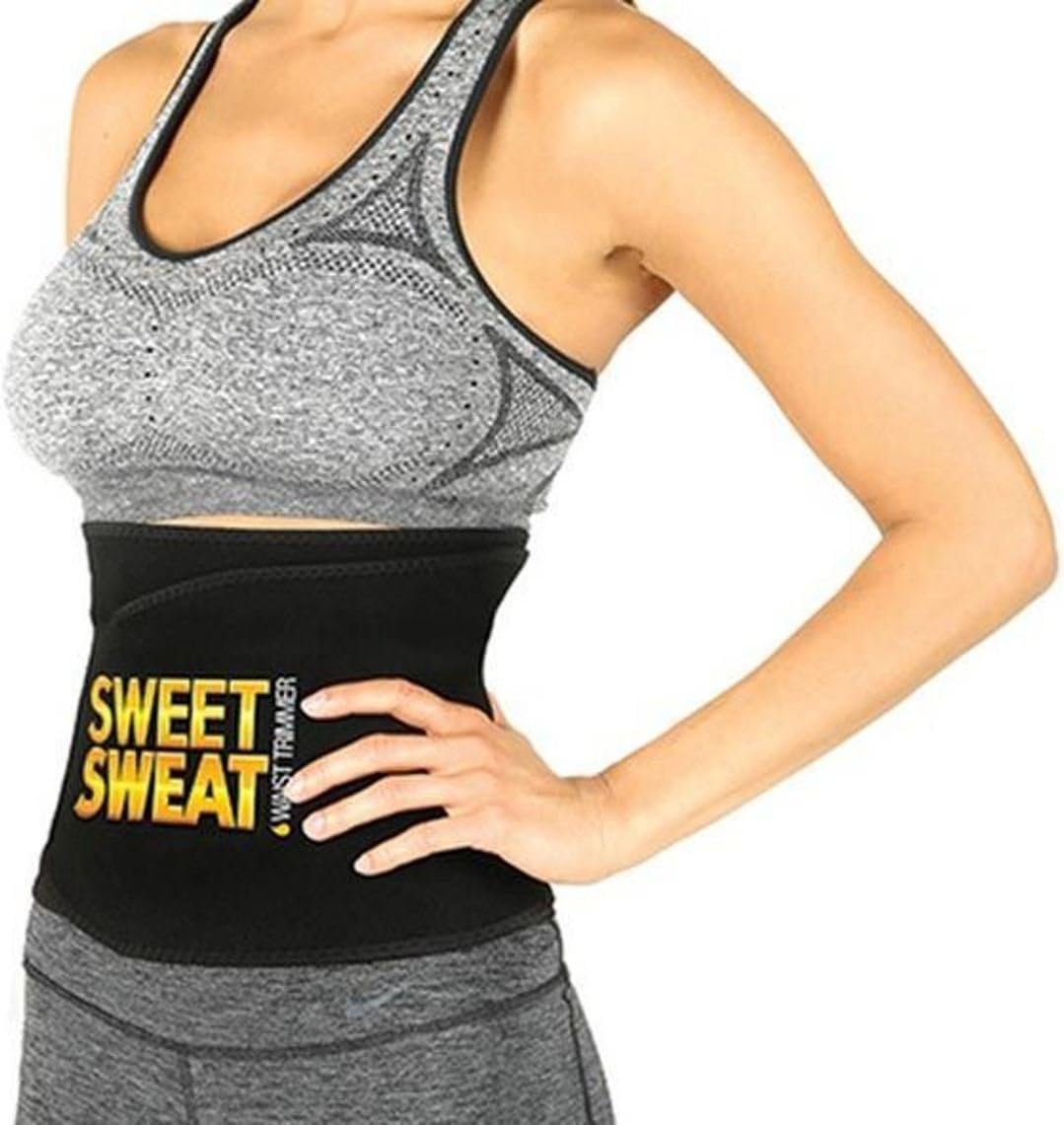 VINGABOY Sweet Sweat Slimming Belt/Tummy Trimmer Hot Body Shaper Slim Belt/Hot Waist Shaper Belt Instant Slim Look Belt for Women