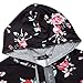 AMZ PLUS Plus Size Long Sleeve Floral Sweater Dress With Pocket Pullover Hoodies For Women