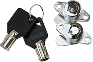 YHXCUIER YTSMotor Hard Saddle Bag Hardware 2 Keys Saddlebag Lock Set for Harley Davidson Touring Electra Glide Road Glide Str
