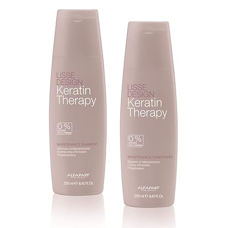alfaparf milano lisse design keratin therapy smoothing treatment set