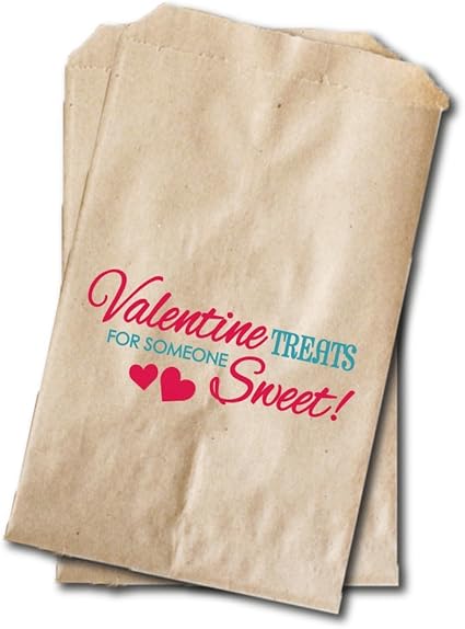 Amazon Com Valentine S Day Candy Bags Valentine S Day Party Favor Bags 20 Pack Toys Games