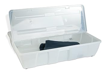 Bettbox, Bettkasten EASY 1, Kunststoff, transparent, 79,5x18x58,3 cm