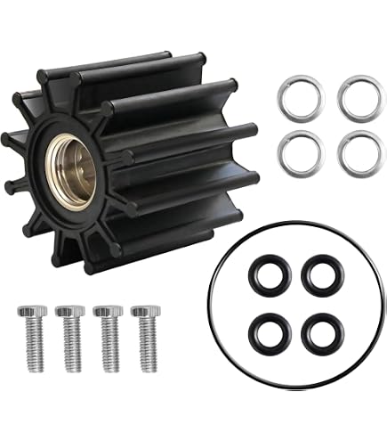 XRmarine Kit Turbine Pompe à Eau Pour Jabsco 653-0001-P Johnson 09-810B-1 Volvo Penta Yanmar