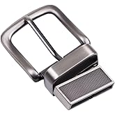 DJCAIZYY 1.5" (38mm) Belt Buckle Replacement Buckle Reversible Classic Business Buckle