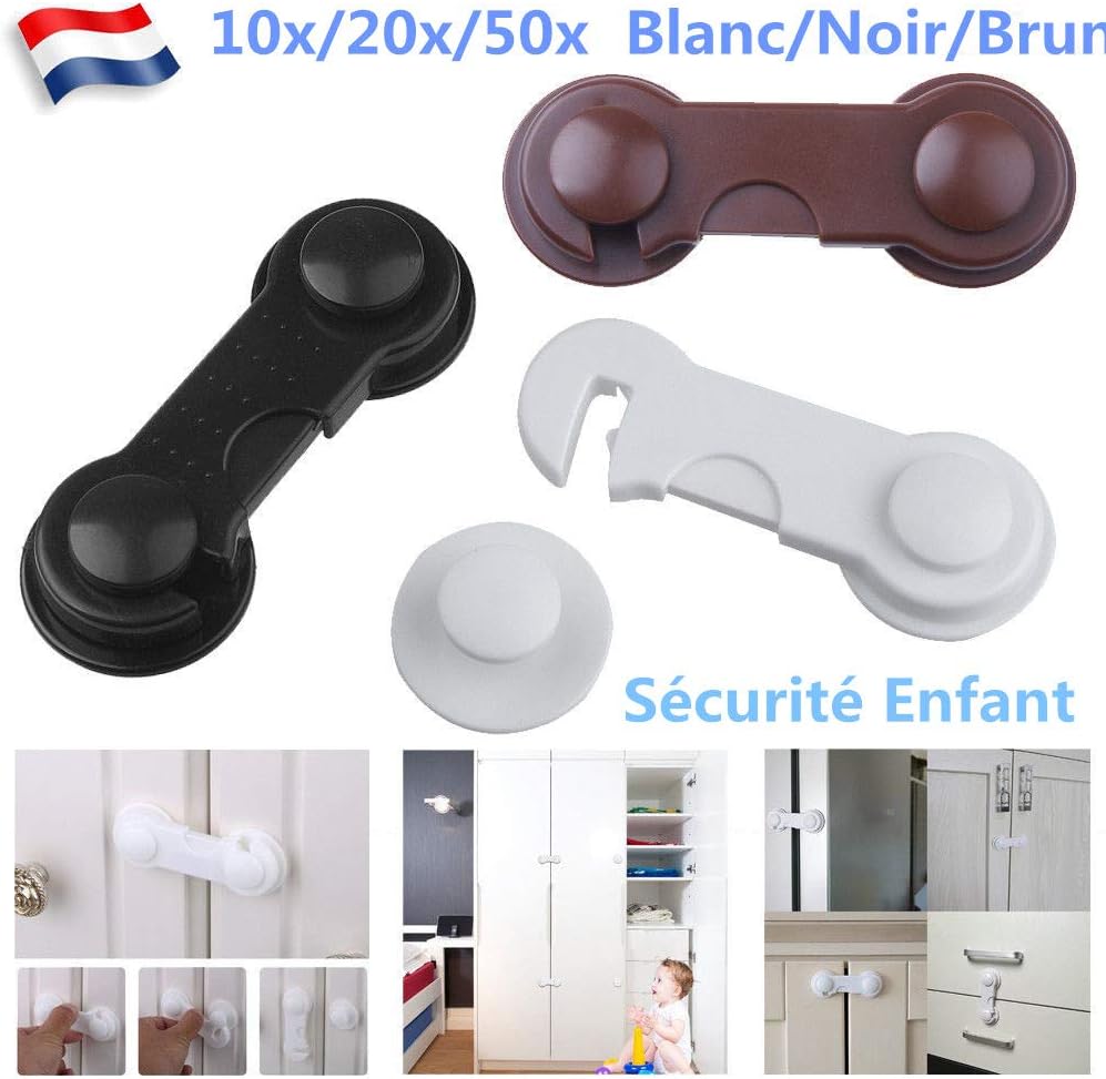 Child Safety Locks Protection Security Lock Adhesive Drawer Door
