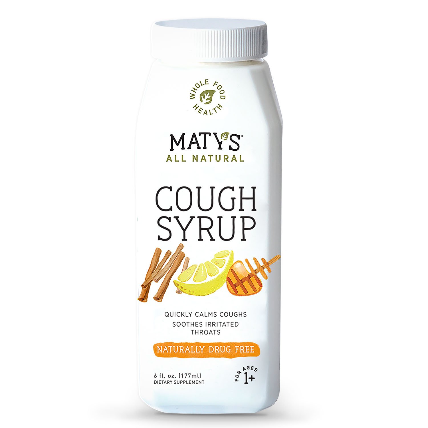 Maty's All Natural Children's Cough Syrup, 6 fl. oz