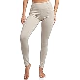 Spyder Womens Leggings - Soft High Waisted Ankle Jersey Cotton Leggings for Women with 4-Way Stretch Wide Waistband
